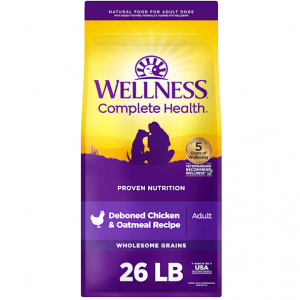 Wellness Complete Health Natural Chicken Recipe Dry Dog Food, 26 lbs.