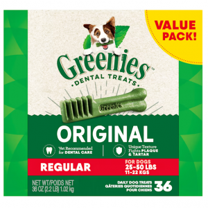 Greenies 洁牙咬胶棒 36 oz., 3盒
