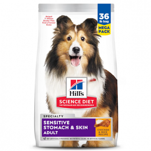 Hill's Science Diet 成犬敏感胃&皮肤鸡肉配方干狗粮, 36 lbs.