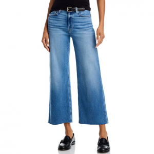 PAIGE Anessa High Rise Wide Leg Ankle Jeans