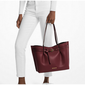 40% Off Emilia Large Pebbled Leather Tote Bag @ Michael Kors AU