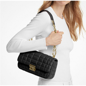 Michael Kors AE - Tribeca Large Quilted Leather Shoulder Bag for AED1680