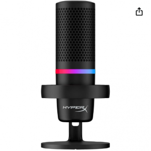 61% off HyperX DuoCast – RGB USB Condenser Microphone for PC, PS5, PS4, Mac @Amazon