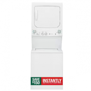 GE 3.8 cu. ft. Washer 5.9 cu. ft. Electric Dryer Combo in White @ HomeDepot