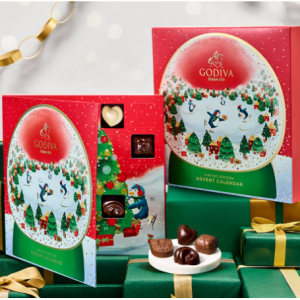 2024 Holiday Classic Chocolate Advent Calendar @ Godiva