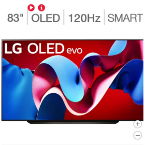 LG 83" Class - OLED C4 Series - 4K UHD OLED TV for $3299.99 @Costco