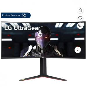 $420 off LG 34" UltraGear Quad HD 3440 x 1440 2K 160Hz (OC) gaming Monitor @Walmart