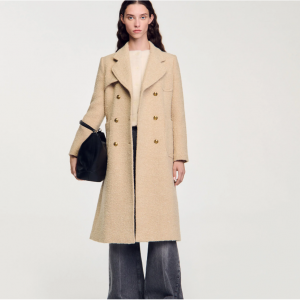 Sandro Paris 雙排扣大衣