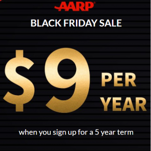 Black Friday/Cyber Week Sale @ AARP