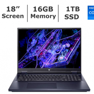 $300 off Acer Predator 18" 165Hz Gaming Laptop(i7-14700HX, 4070, 16GB, 1TB) @BJ's