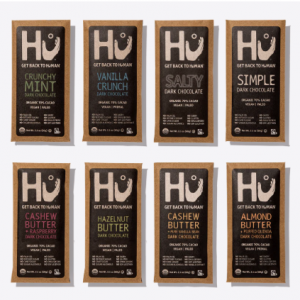 Hu Kitchen 多种口味黑巧克力板 8盒