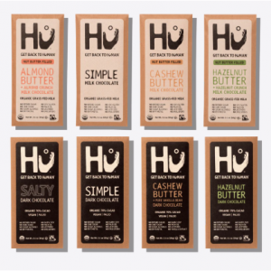 Hu Kitchen 牛奶+黑巧克力混合装 8盒