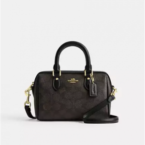 Coach Mini Rowan Crossbody Bag In Signature Canvas