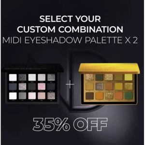 自组2个眼影盘套餐