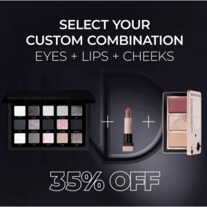自组眼影腮红唇膏套餐