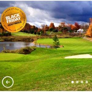  Black Friday Golf Deals - Save up to 60% on a round of golf @ UnderPar