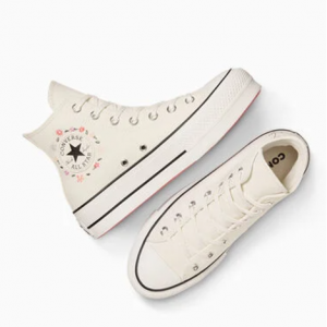 Converse Chuck Taylor All Star Lift Platform Little Flowers