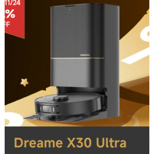 52% off Dreame X30 Ultra Robot Vacuum @Dreame