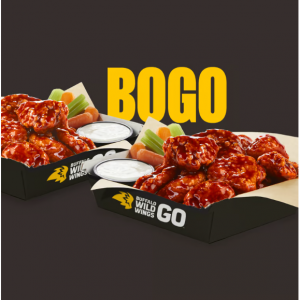 BOGO Free Boneless Wings on Thursdays @ Buffalo Wild Wings