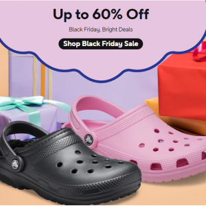 Crocs US 黑五大促 精选时尚洞洞鞋、凉鞋、拖鞋等限时特惠