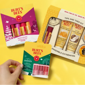 Burt's Bees 精选节日礼盒限时优惠 收润唇膏、护手霜等