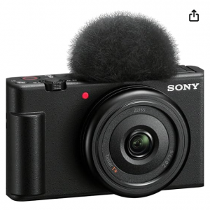 20% off Sony ZV-1F Vlog Camera for Content Creators and Vloggers Black @Amazon