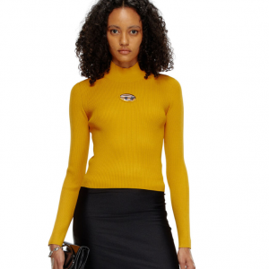 Diesel M-valari-tn Rib-knit top