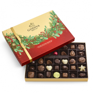 Godiva 限量版什锦巧克力节日礼盒 36颗装