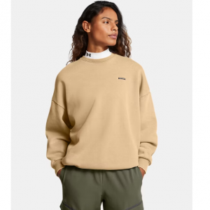 UA Icon Heavyweight 女士抓绒套头衫