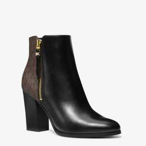 MICHAEL Michael Kors Britt Signature Logo Trim Ankle Boot