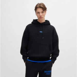 20% Off Cotton-Terry Loose-Fit Hoodie With Logo Details @ HUGO BOSS Hong Kong