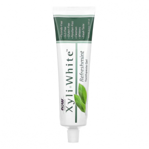 NOW Foods, Solutions，XyliWhite，牙膏凝膠，清新薄荷，6.4 盎司（181