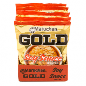 Maruchan Gold Soy Sauce Craft Ramen Noodles, 3.79 Oz, Pack of 5 @ Amazon