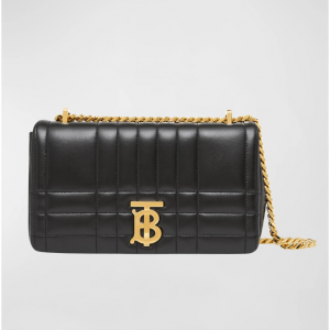 Burberry Lola Small Quilted Lambskin Chain Crossbody Bag