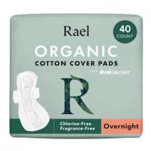 Rael 夜用女士衛生巾 大流量 無香 超薄 40片