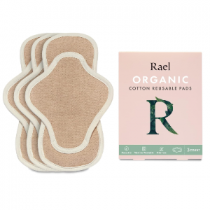 Rael  可重複使用衛生巾 普通流量 3片