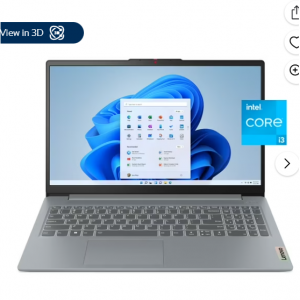 50% off Lenovo IdeaPad Slim 3i 15.6" FHD Laptop (i3-N305 8GB 256GB) @Walmart