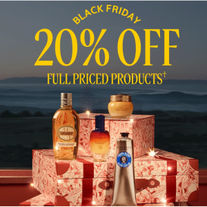 Black Friday Sale @ L'Occitane 