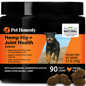 Pet Honesty 鸡肉味咀嚼髋关节和关节补充剂
