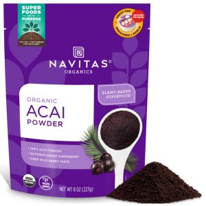 Navitas Organics Acai Powder, 8 oz Bag, 76 Servings @ Amazon