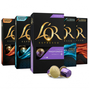 L'OR Espresso Capsules, 50 Count Mild Variety Pack @ Amazon