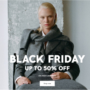 Black Friday - Up To 50% Off Over 1000 Items @ MANGO