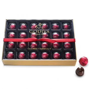 Godiva 樱桃糖浆巧克力礼盒 24颗装