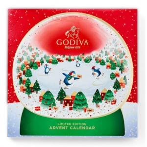 Godiva 2024 节日经典巧克力圣诞倒数日历礼盒