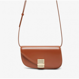 Ferragamo Fiamma XS light brown crossbody bag 斜挎包