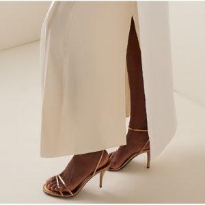 30% Off The Row Cleo Metallic Leather Sandals @ Moda Operandi 