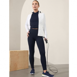 Athleta Altitude Fleece Lined Stash High Rise Legging