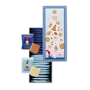 日本名菓YOKU MOKU聖誕限定巧克力餅幹 24片裝 1 盒