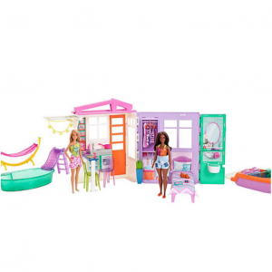 50% off Barbie Beach House Bundle with 2 Dolls and Accessories @Sam's Club