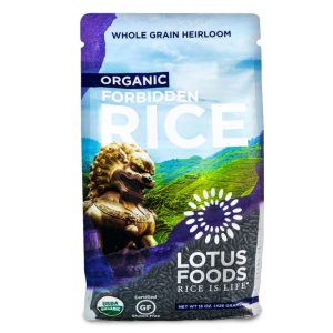 Lotus Foods Organic Forbidden Rice - 15 Oz Bag (Pack of 1) @ Amazon